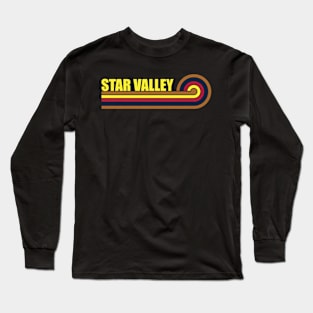 Star Valley Arizona horizontal sunset 2 Long Sleeve T-Shirt